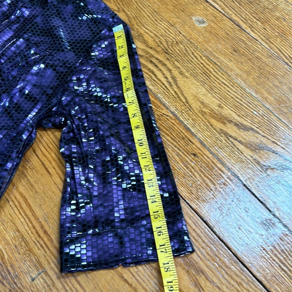 Kim Rogers purple and black sequin jacket. Excellent condition. Size 1X - Picture 12 of 14